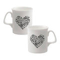 Bone China Mug Heart of Notes
