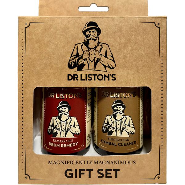 Dr. Liston's Drum Remedy & Cymbal Cleaner Set
