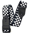 Checkerboard Guitar Strap for Electric and Acoustic Guitar